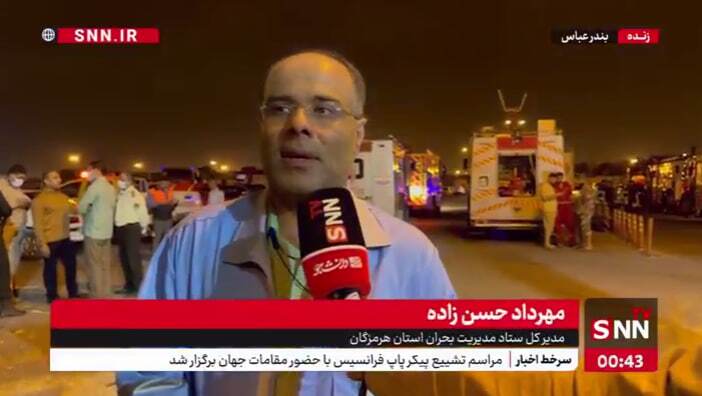 حوادث مرگبار در اسکله شهید رجایی: تلاش چشمگیر نیروهای امدادی و افشای علت فاجعه پس از عملیات نجات + ویدیو