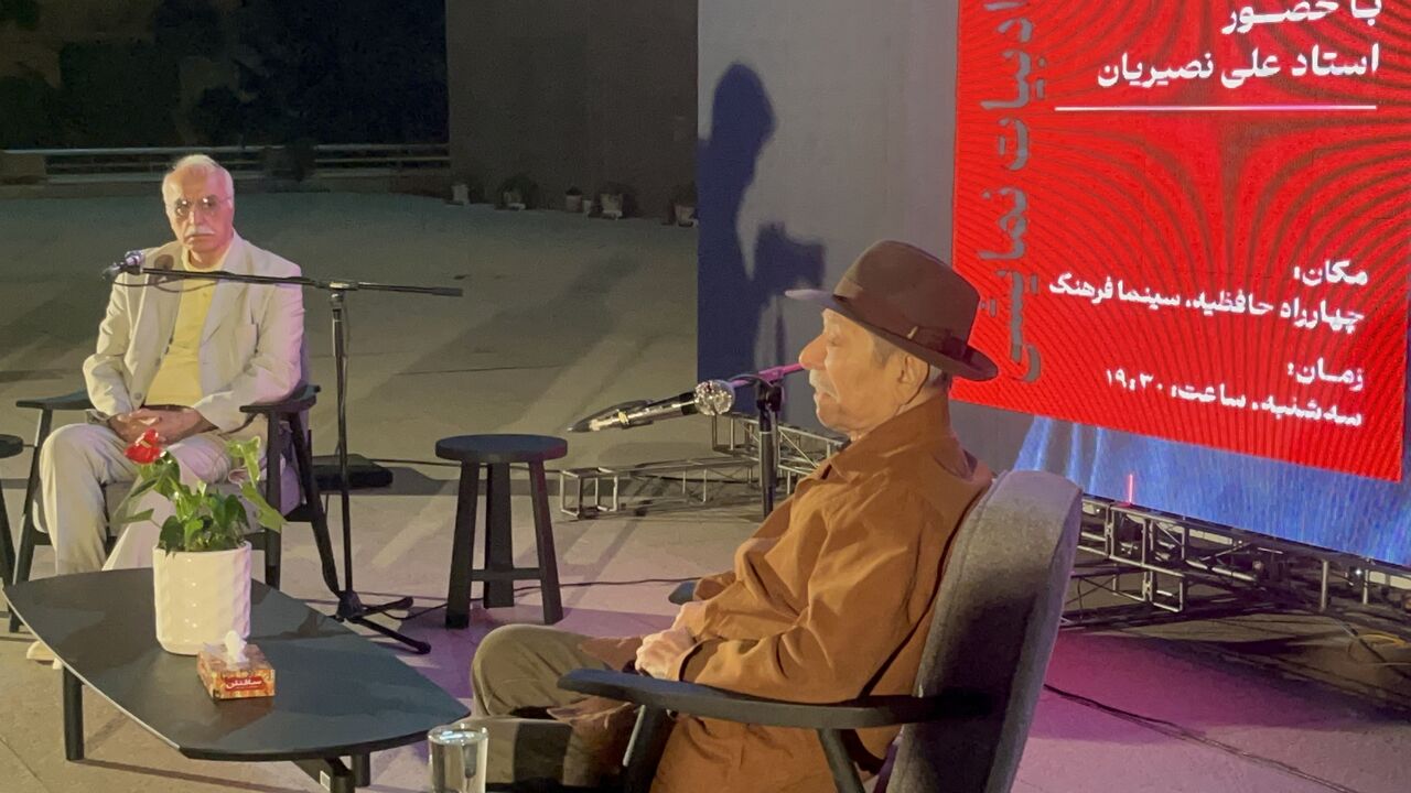 شبی پرآشوب در ادبیات نمایشی شیراز: درخشش علی نصیریان و گرامیداشت داریوش مودبیان!