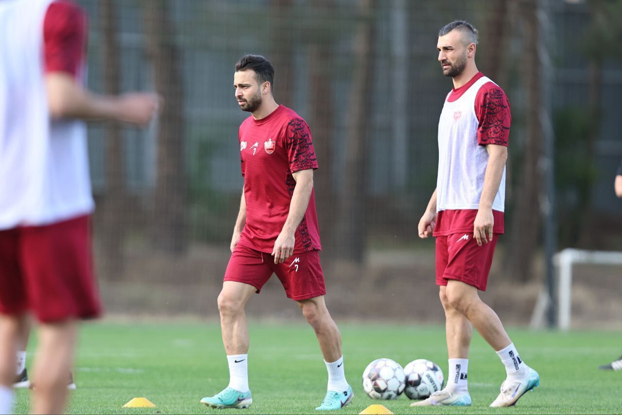 «دوران بازگشت دورسون و گندوز به تمرینات پرسپولیس: جنگی برای دستیابی به سهمیه!»