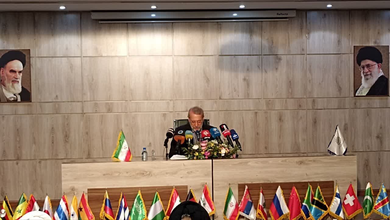 لاریجانی: ملت ایران با قاطعیت و برنامه‌ریزی، ماجراجویی‌ها را به چالش کشید!